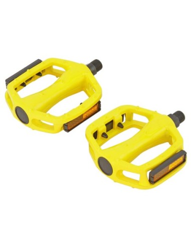 505 Alloy Pedals 9/16 Yellow.